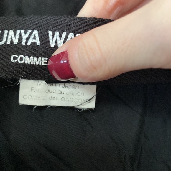 Junya Wananabe Comme des Garcons Black Wool Blazer - Picture 7 of 14